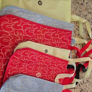 New Print LULULEMON bags LOT